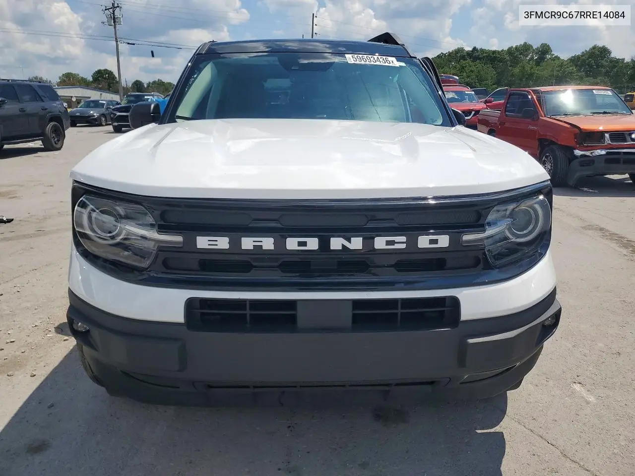 2024 Ford Bronco Sport Outer Banks VIN: 3FMCR9C67RRE14084 Lot: 59693436
