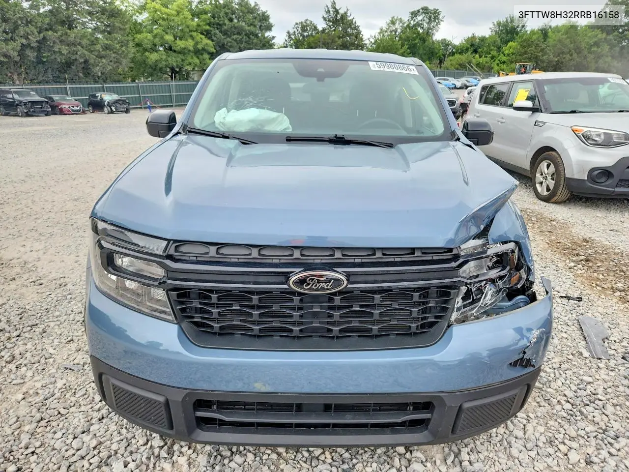 2024 Ford Maverick Xlt VIN: 3FTTW8H32RRB16158 Lot: 59980866