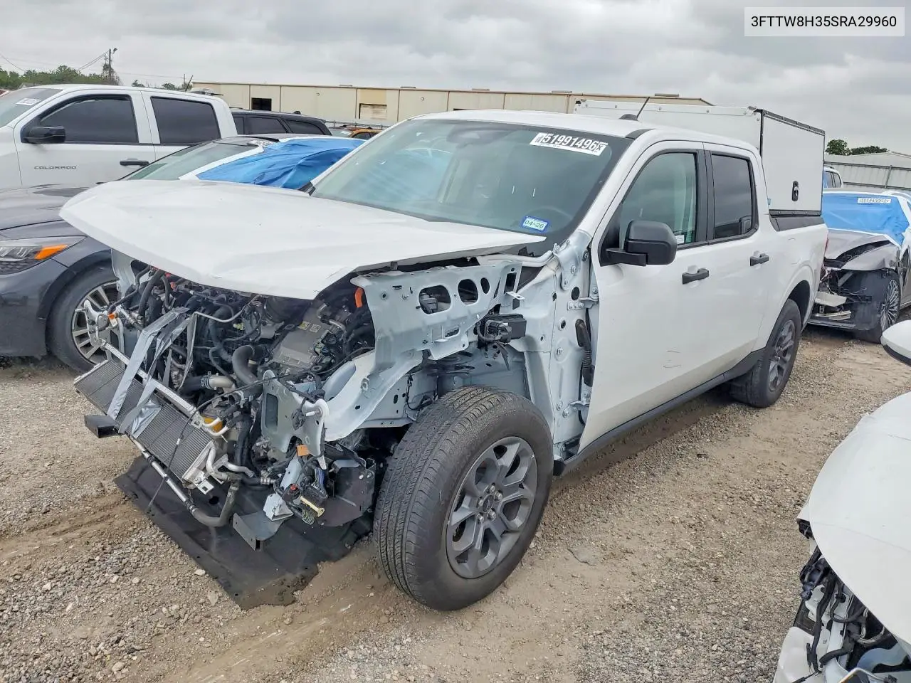 2025 Ford Maverick VIN: 3FTTW8H35SRA29960 Lot: 51991496