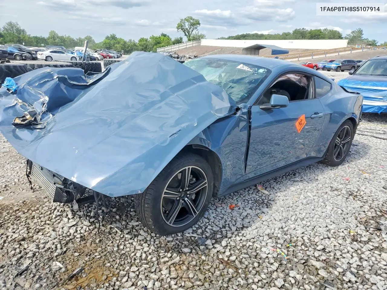 2025 Ford Mustang VIN: 1FA6P8TH8S5107914 Lot: 52559866