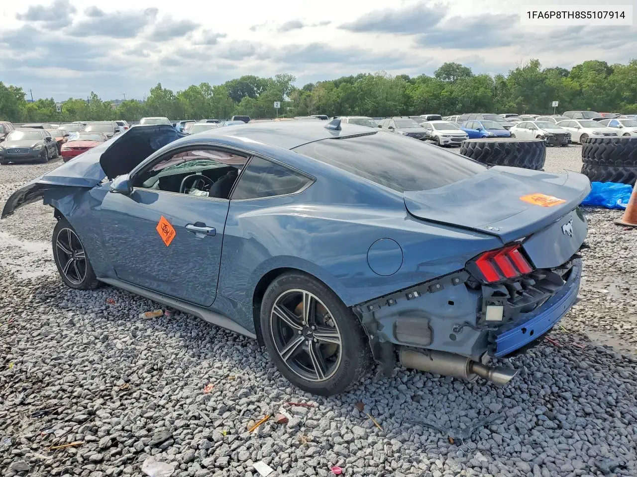 2025 Ford Mustang VIN: 1FA6P8TH8S5107914 Lot: 52559866