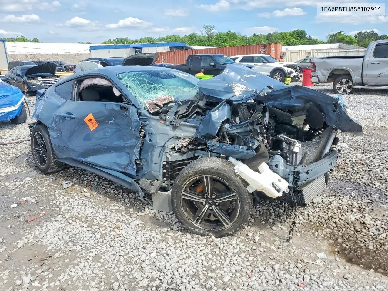 2025 Ford Mustang VIN: 1FA6P8TH8S5107914 Lot: 52559866