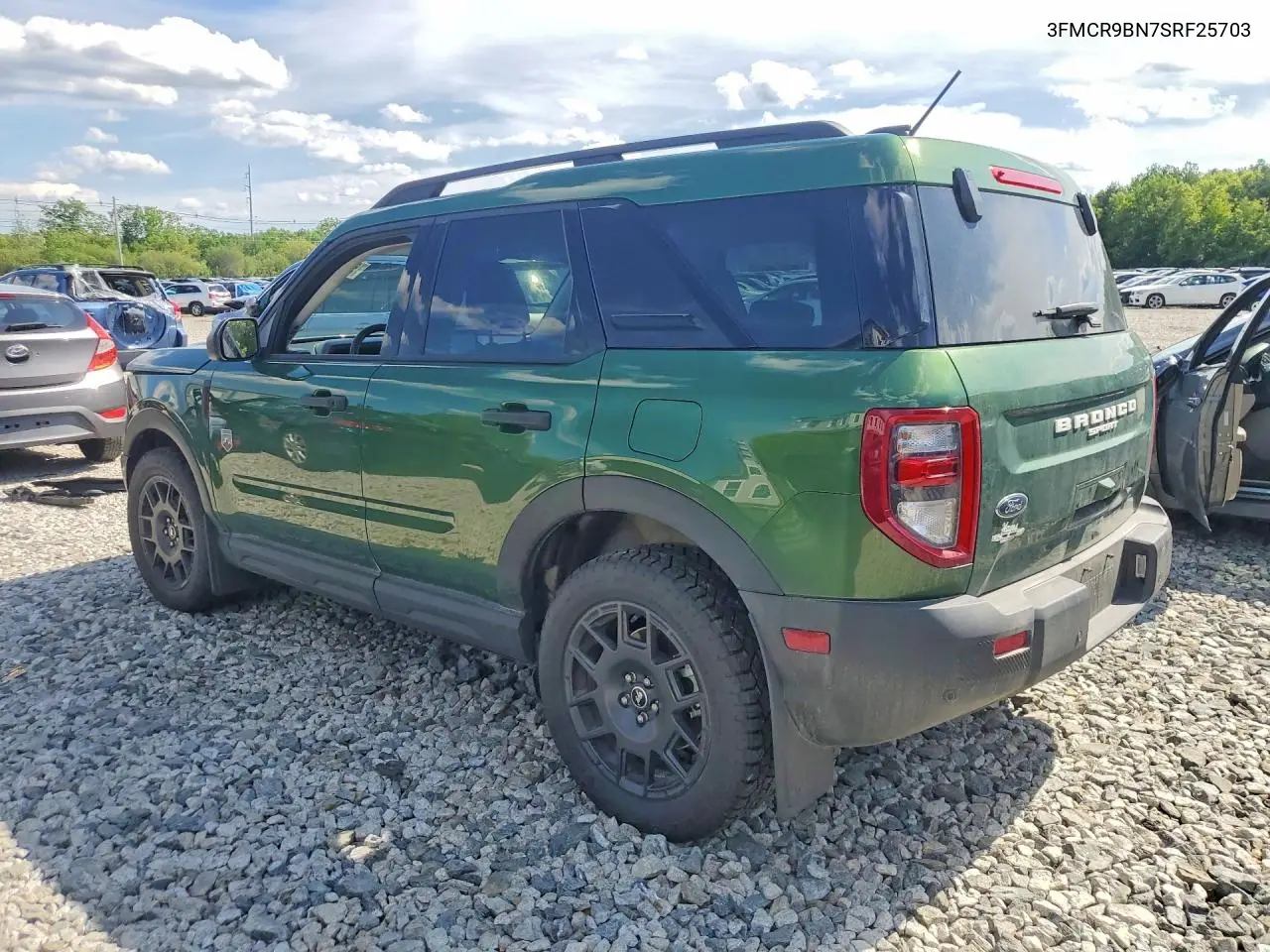 2025 Ford Bronco Sport Big Bend VIN: 3FMCR9BN7SRF25703 Lot: 54769566