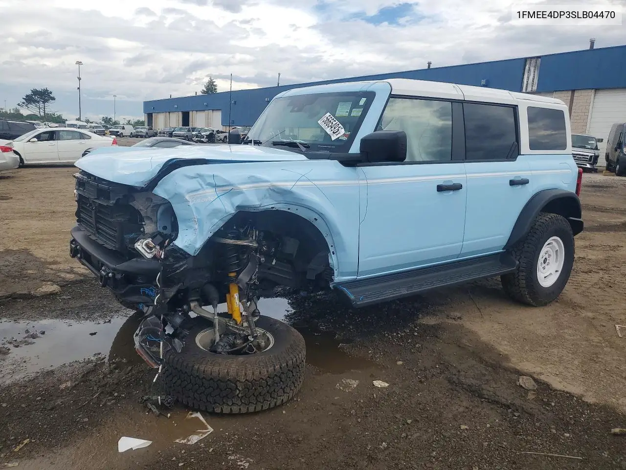 2025 Ford Bronco Heritage VIN: 1FMEE4DP3SLB04470 Lot: 56654916
