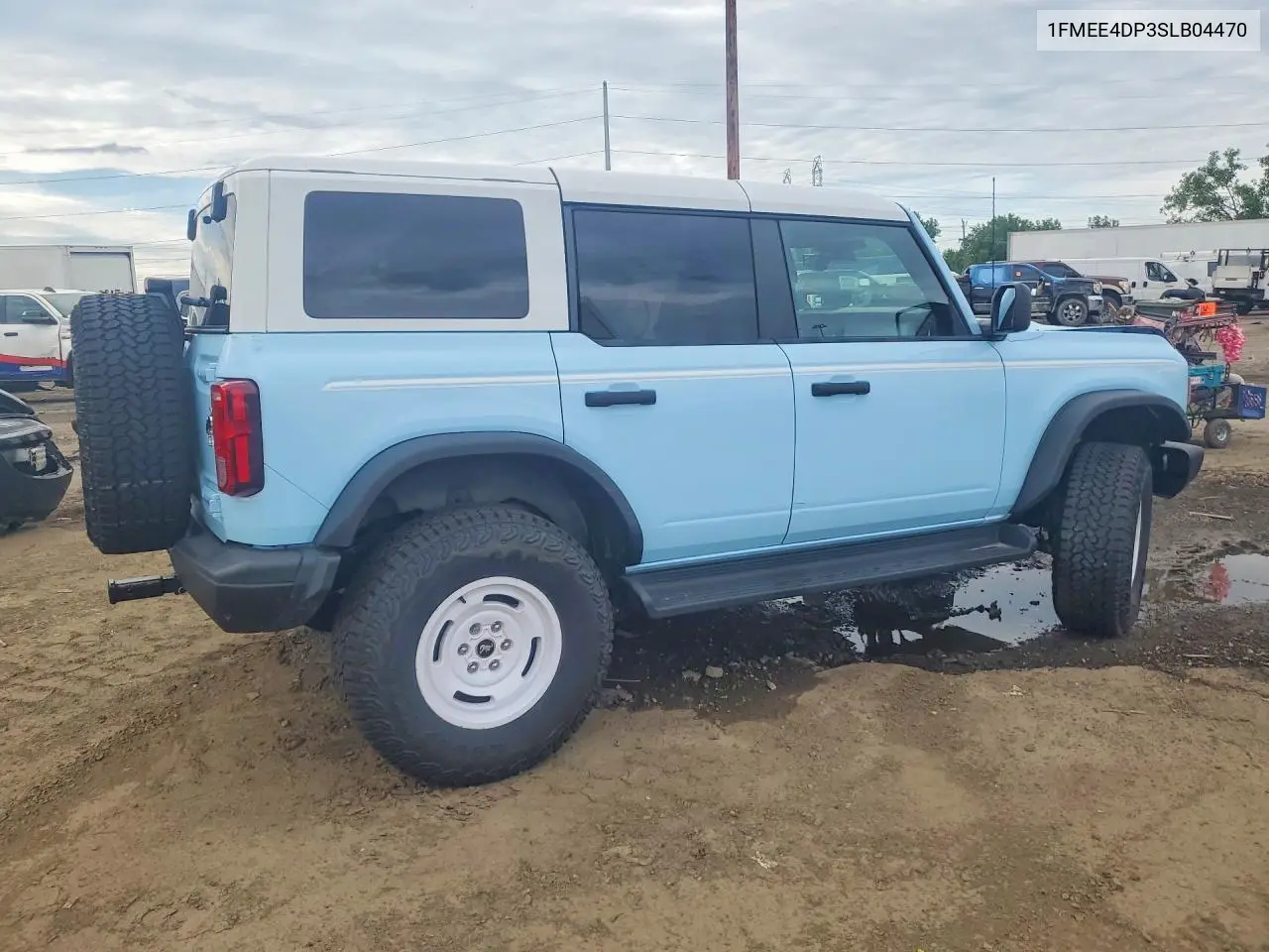 2025 Ford Bronco Heritage VIN: 1FMEE4DP3SLB04470 Lot: 56654916