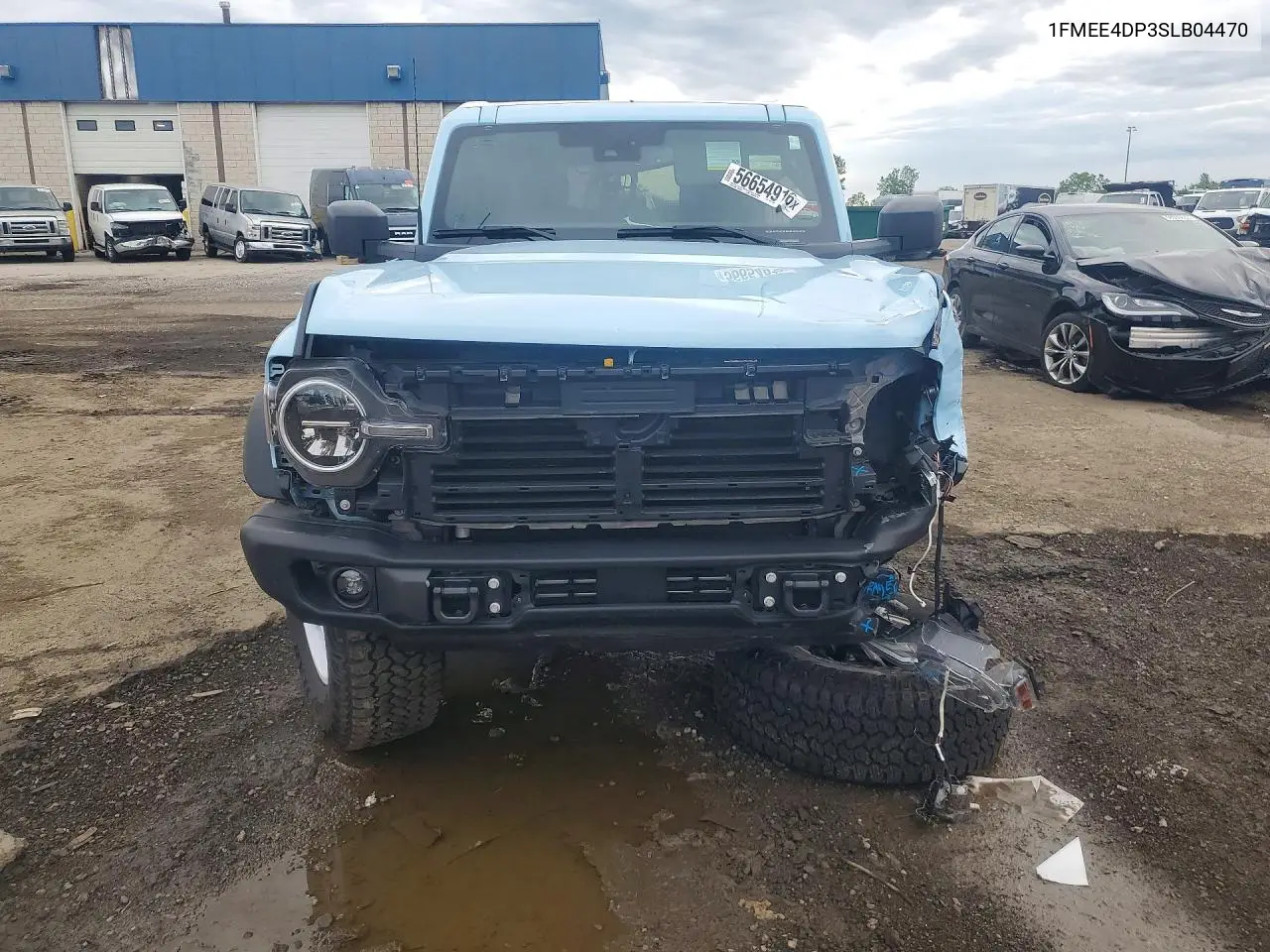 2025 Ford Bronco Heritage VIN: 1FMEE4DP3SLB04470 Lot: 56654916