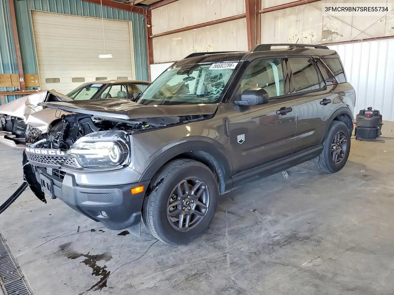 2025 Ford Bronco Sport Big Bend VIN: 3FMCR9BN7SRE55734 Lot: 56682286