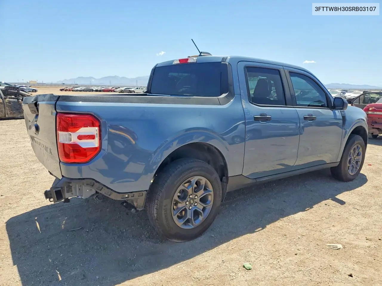 2025 Ford Maverick Xlt VIN: 3FTTW8H30SRB03107 Lot: 57215256