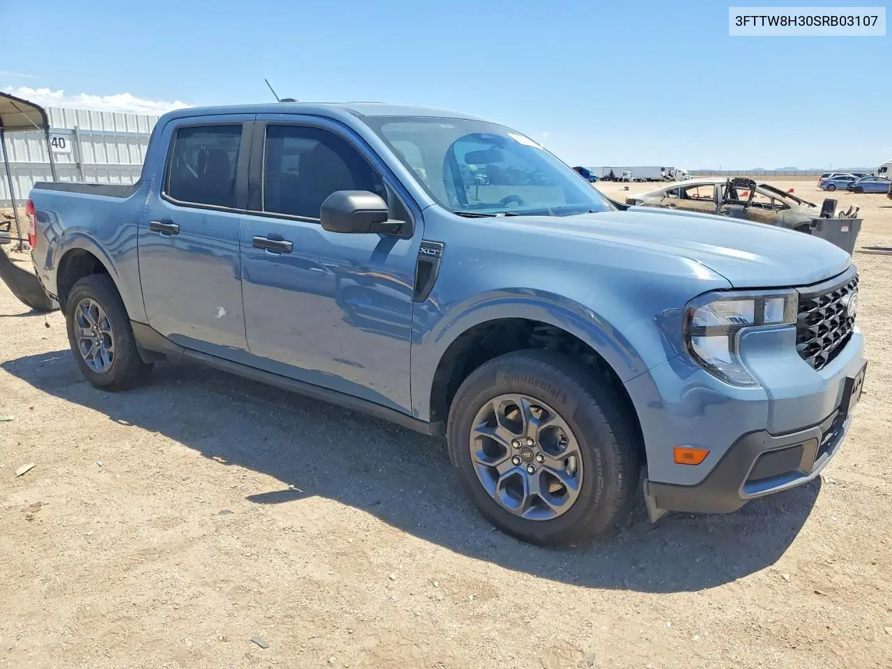 2025 Ford Maverick Xlt VIN: 3FTTW8H30SRB03107 Lot: 57215256