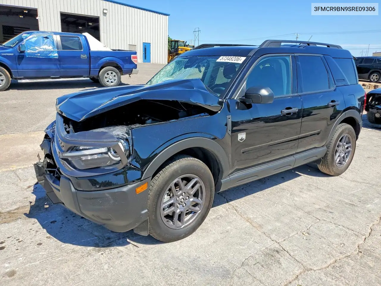 2025 Ford Bronco Sport Big Bend VIN: 3FMCR9BN9SRE09306 Lot: 57348206