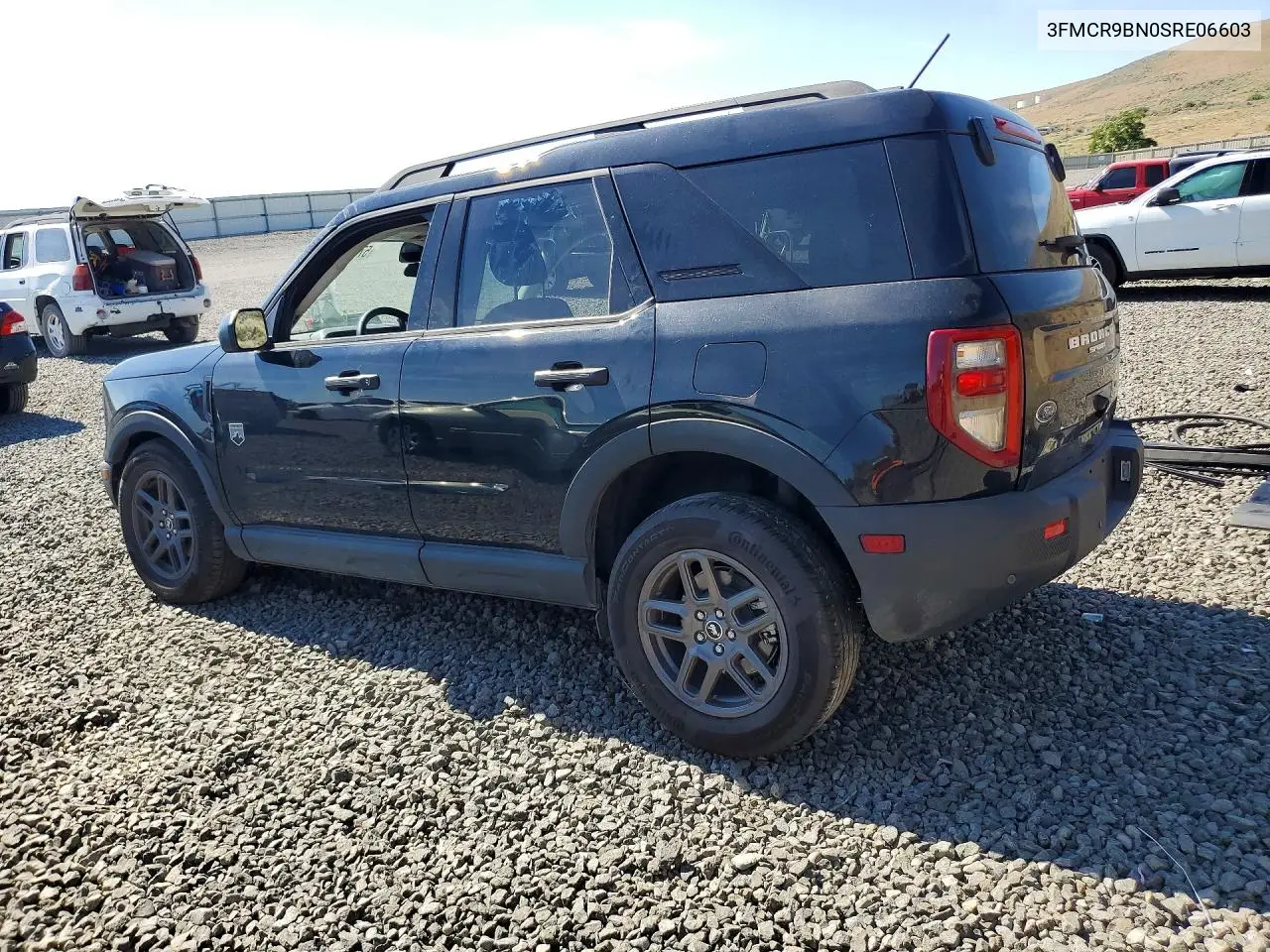 2025 Ford Bronco Sport Big Bend VIN: 3FMCR9BN0SRE06603 Lot: 57525726