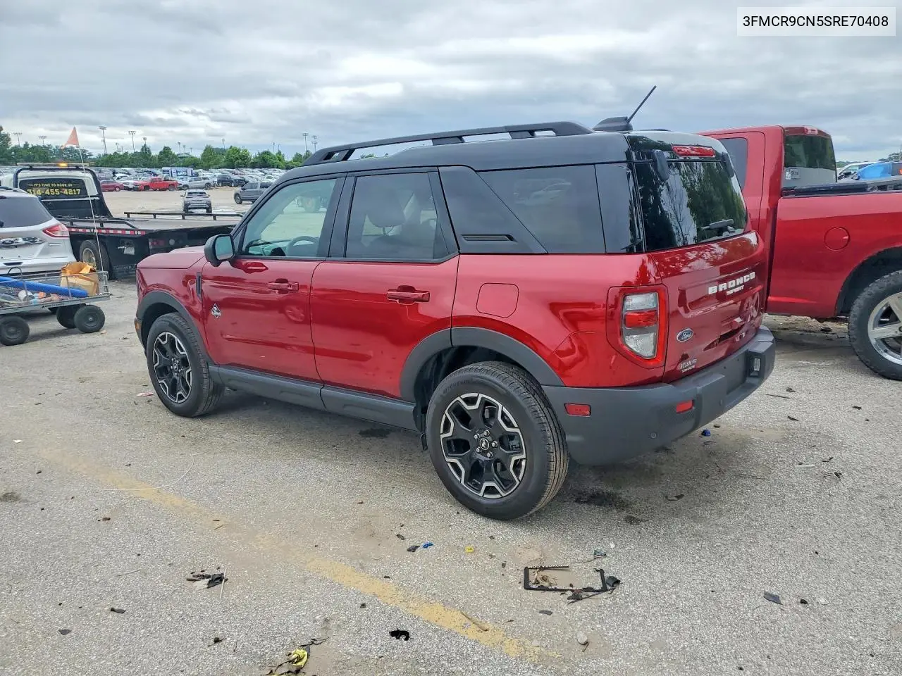 2025 Ford Bronco VIN: 3FMCR9CN5SRE70408 Lot: 57937516
