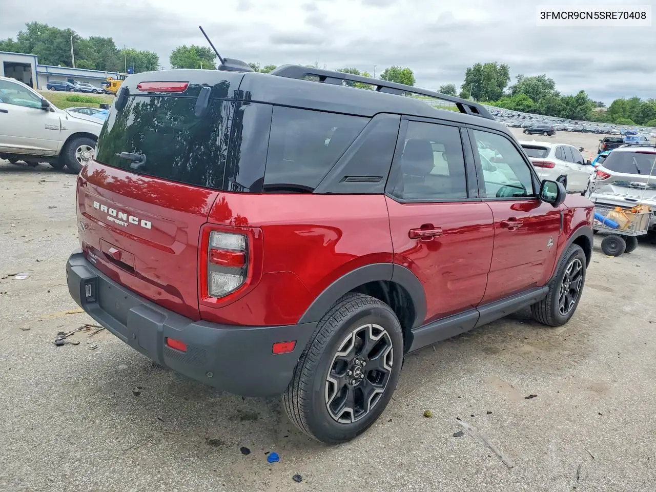 2025 Ford Bronco VIN: 3FMCR9CN5SRE70408 Lot: 57937516