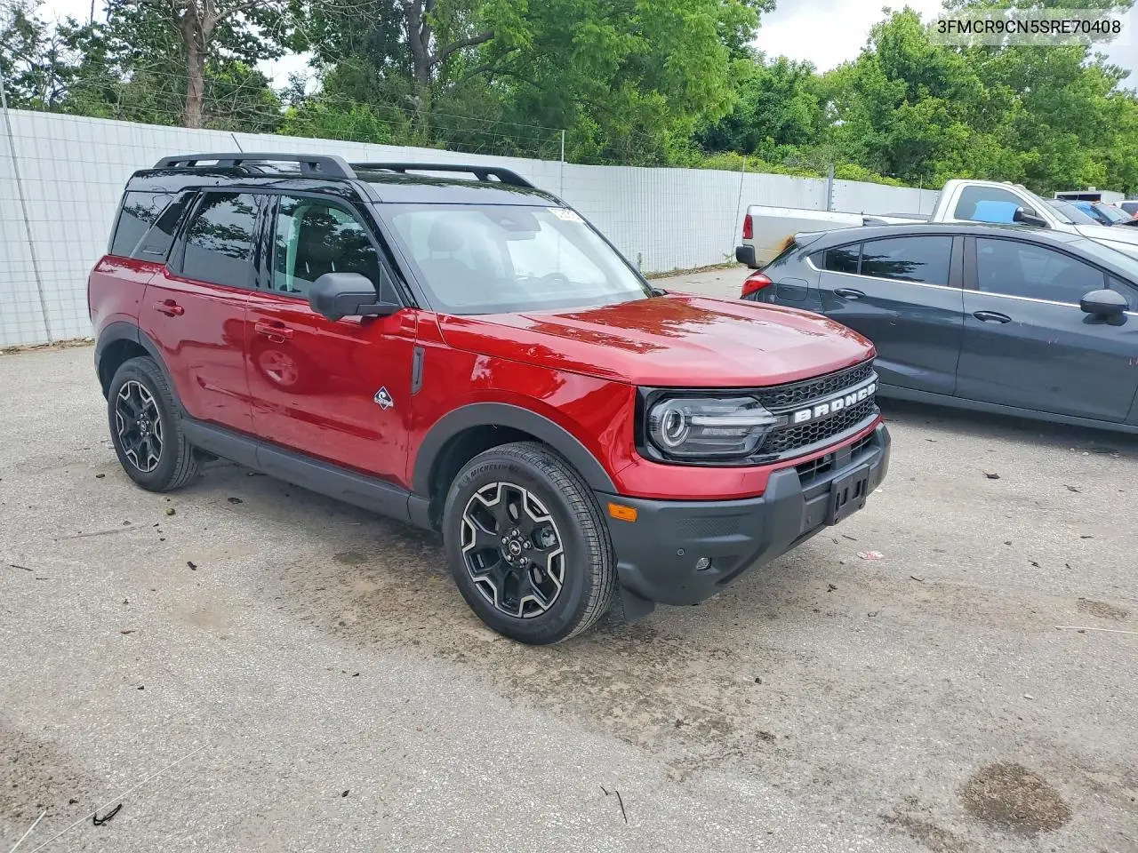 2025 Ford Bronco VIN: 3FMCR9CN5SRE70408 Lot: 57937516
