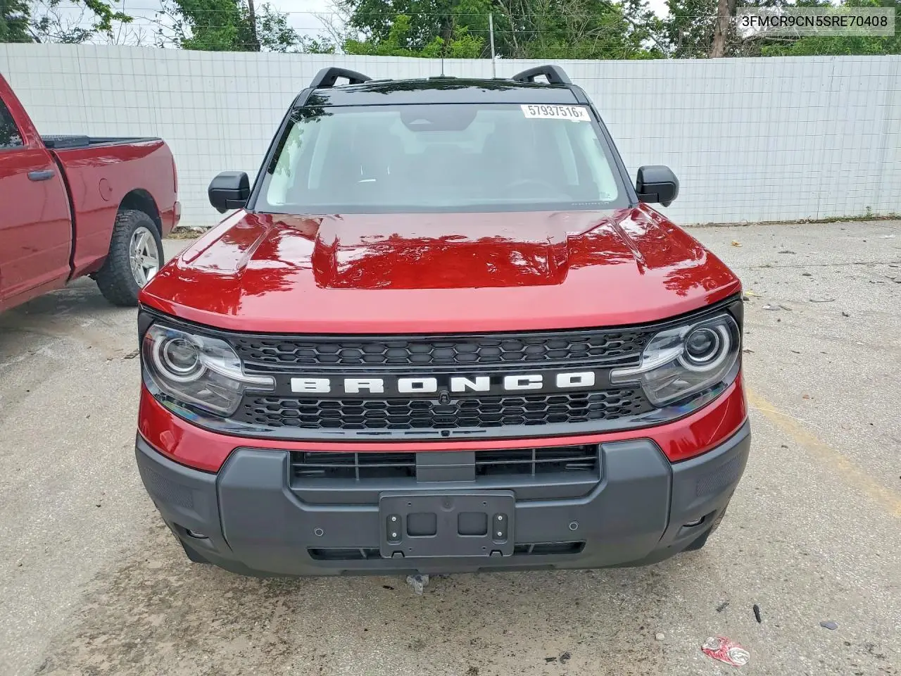 2025 Ford Bronco VIN: 3FMCR9CN5SRE70408 Lot: 57937516