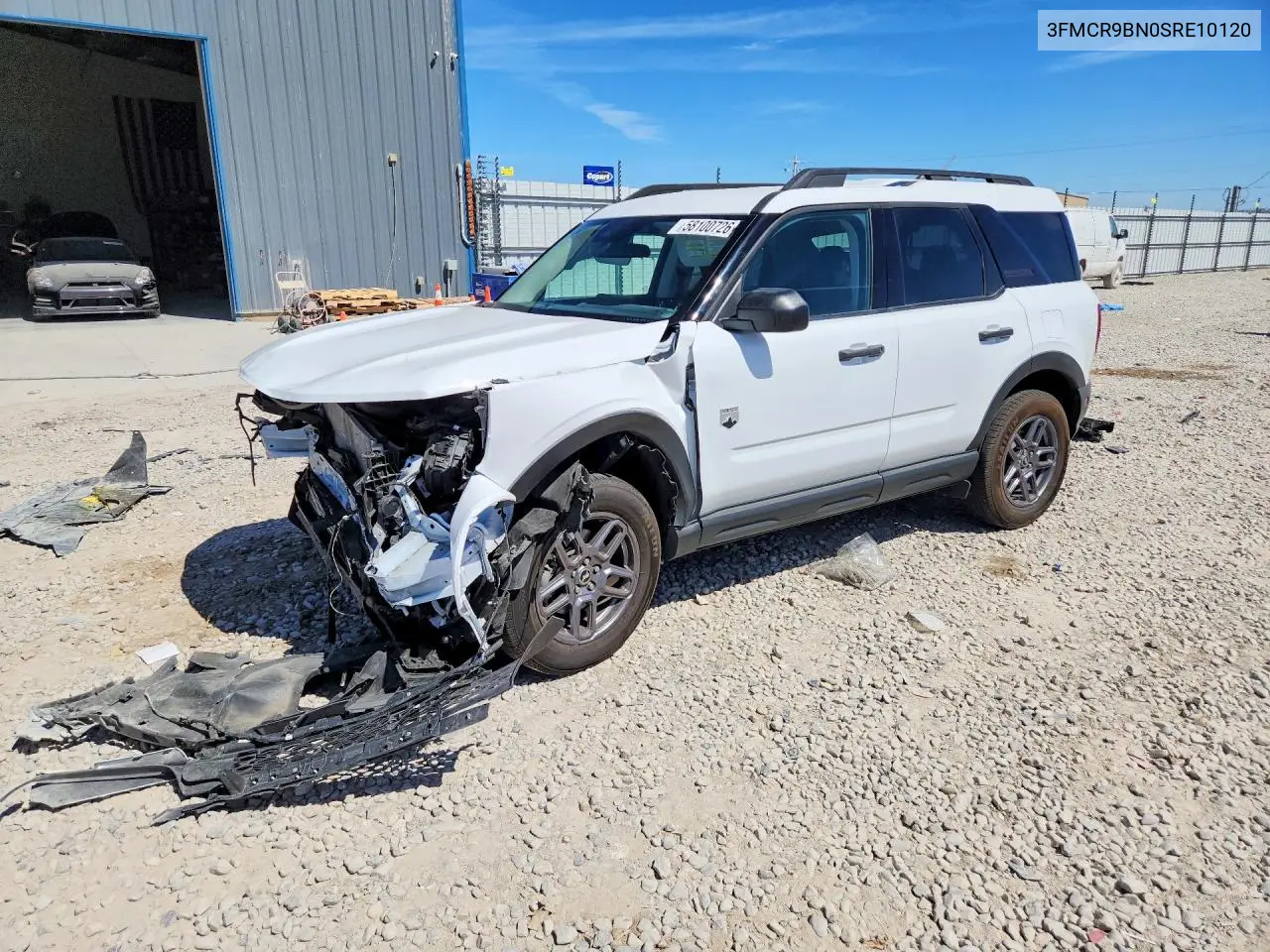 2025 Ford Bronco Sport Big Bend VIN: 3FMCR9BN0SRE10120 Lot: 58100726