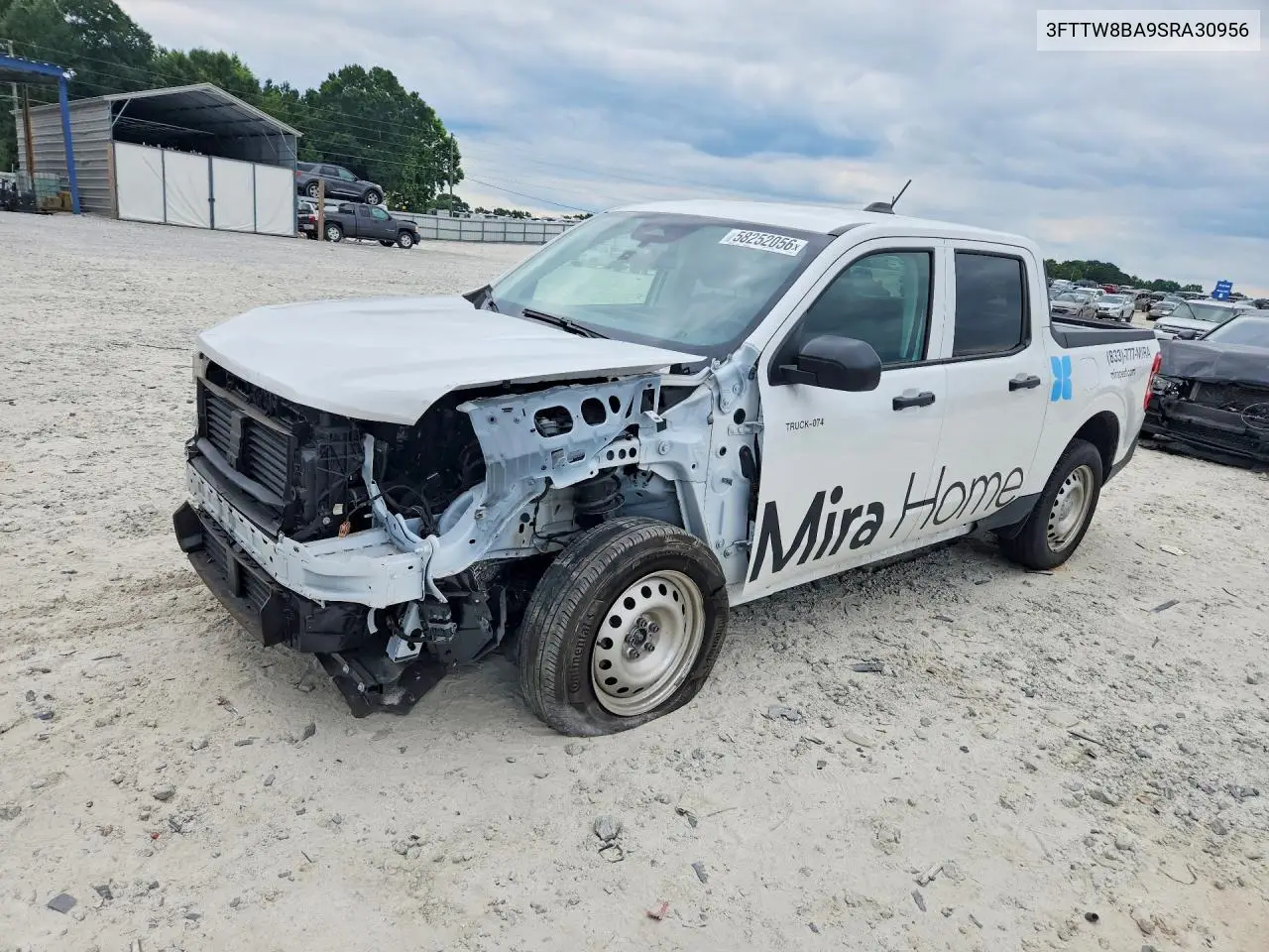 2025 Ford Maverick Xl VIN: 3FTTW8BA9SRA30956 Lot: 58252056