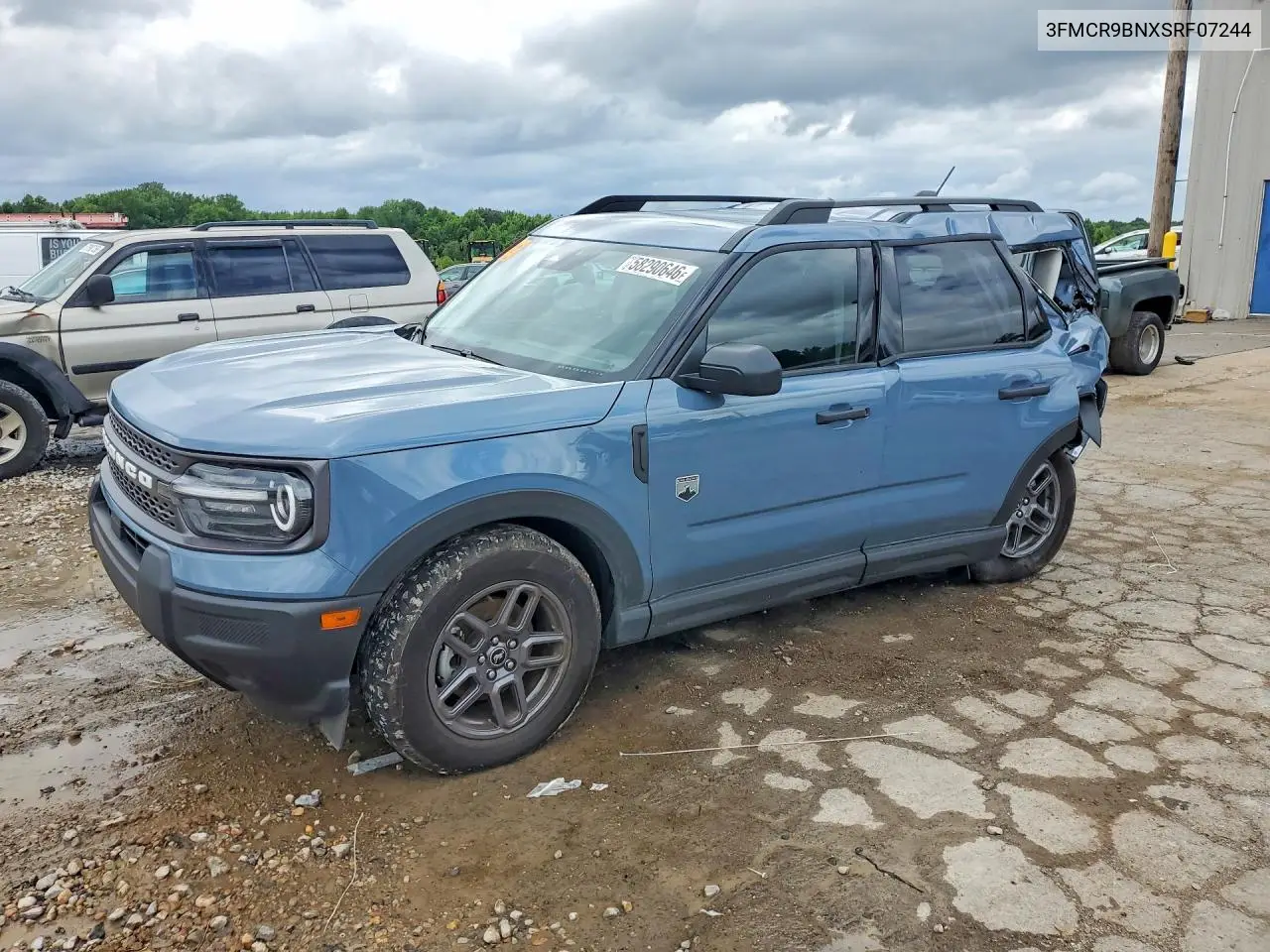 2025 Ford Bronco Sport Big Bend VIN: 3FMCR9BNXSRF07244 Lot: 58290646