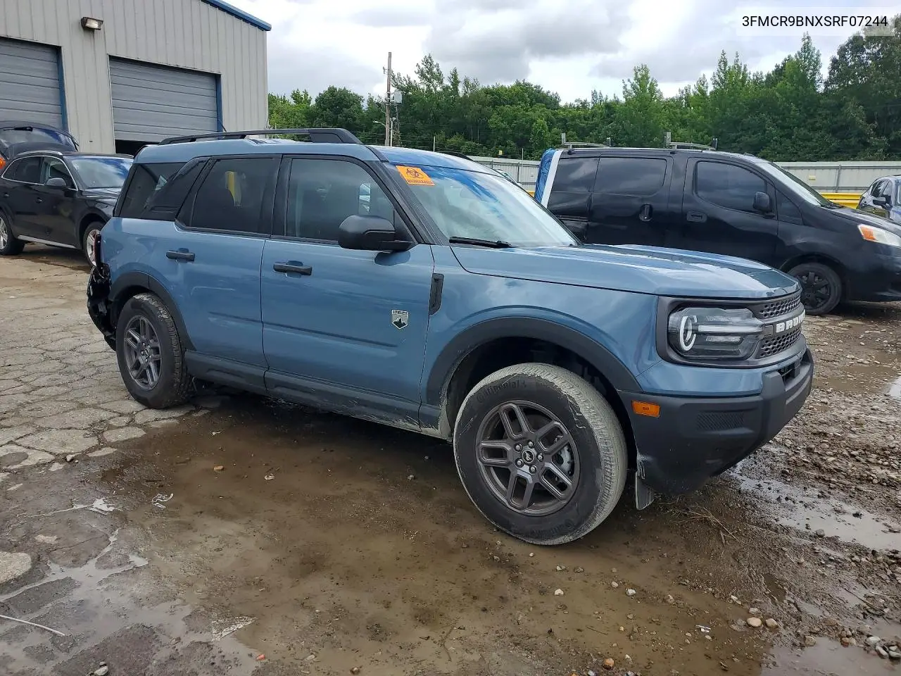2025 Ford Bronco Sport Big Bend VIN: 3FMCR9BNXSRF07244 Lot: 58290646