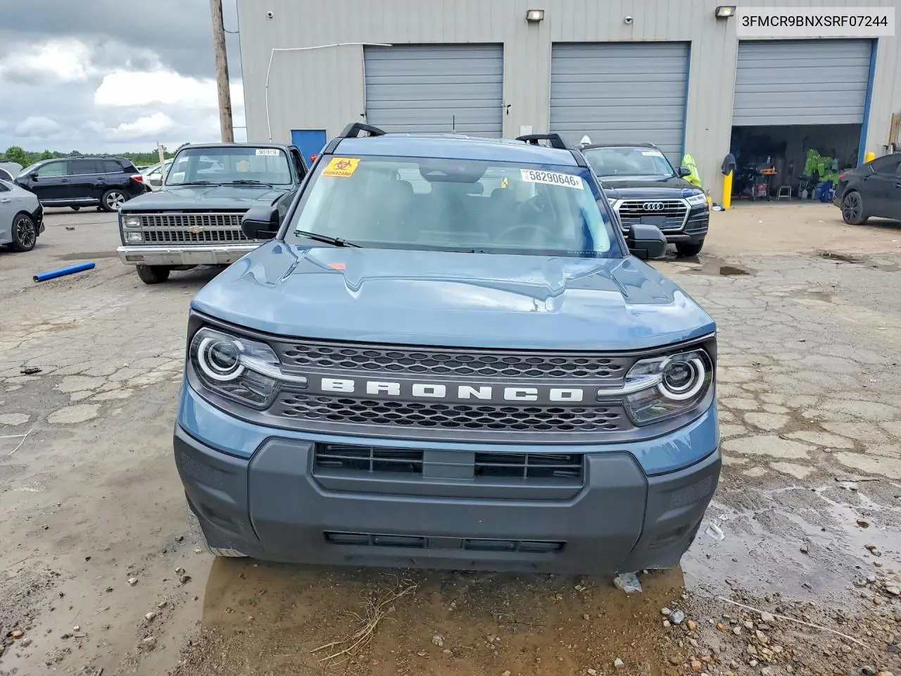 2025 Ford Bronco Sport Big Bend VIN: 3FMCR9BNXSRF07244 Lot: 58290646