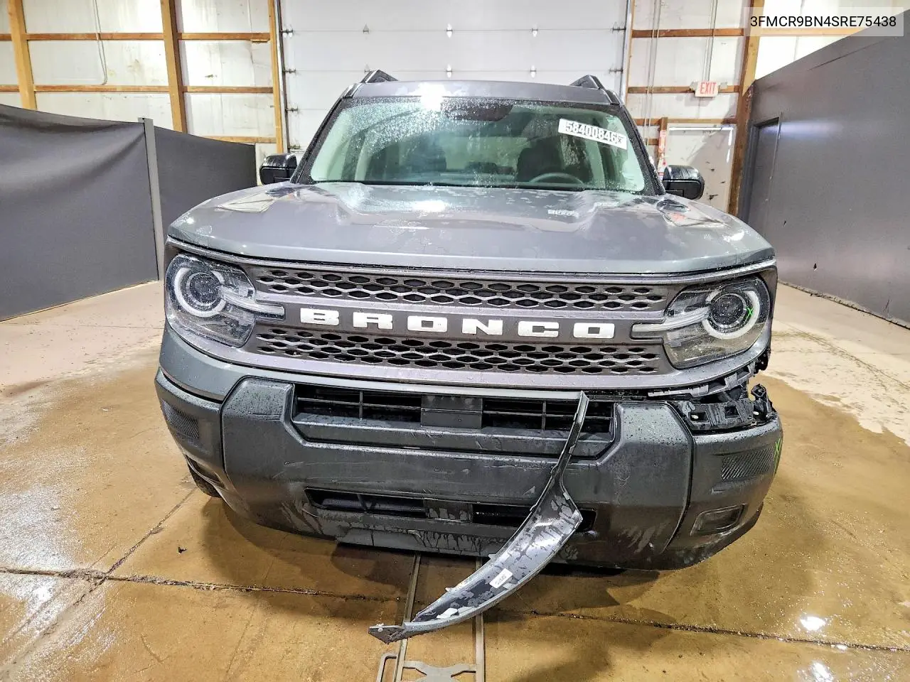 2025 Ford Bronco Sport Big Bend VIN: 3FMCR9BN4SRE75438 Lot: 58400846