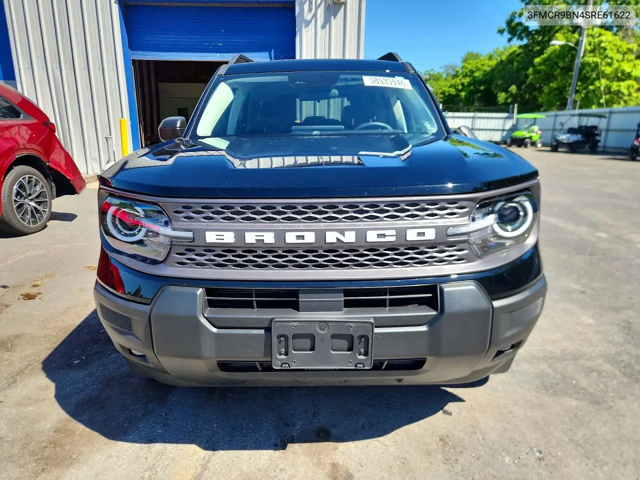 2025 Ford Bronco Sport Big Bend VIN: 3FMCR9BN4SRE61622 Lot: 58535946