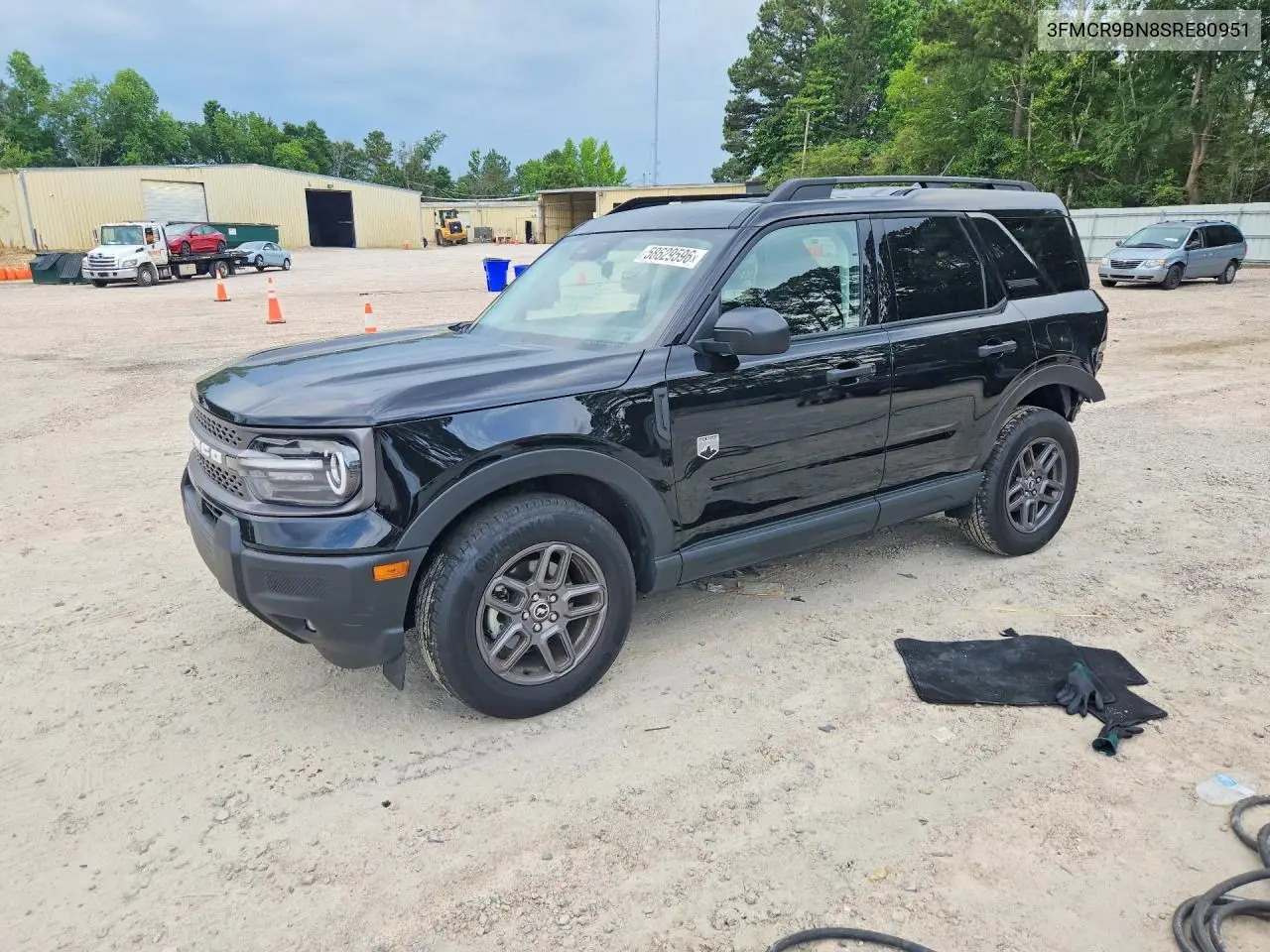 2025 Ford Bronco Sport Big Bend VIN: 3FMCR9BN8SRE80951 Lot: 58629596