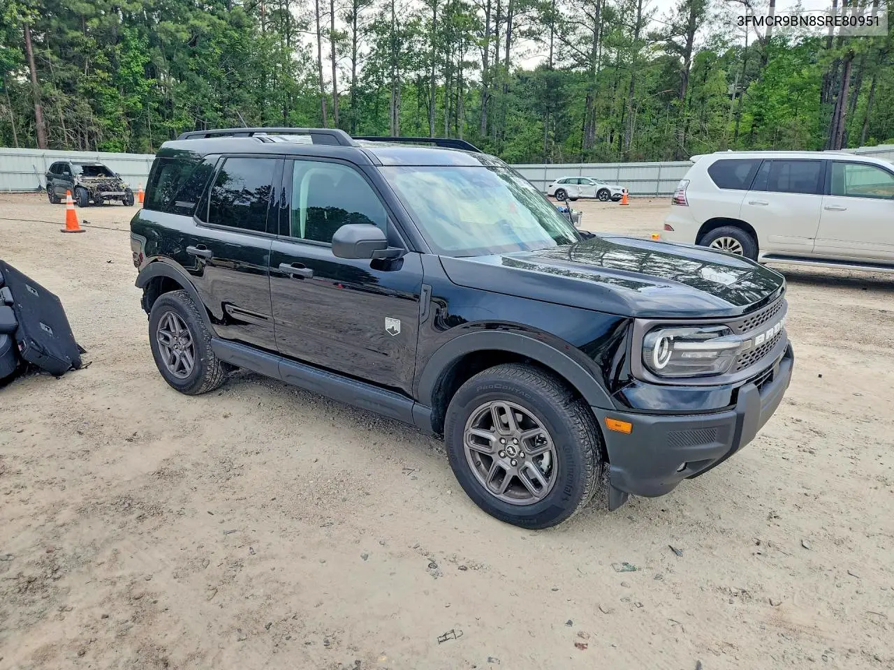 2025 Ford Bronco Sport Big Bend VIN: 3FMCR9BN8SRE80951 Lot: 58629596