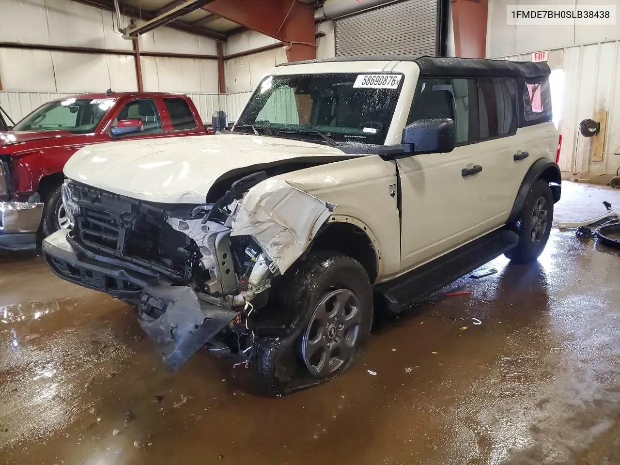 2025 Ford Bronco Big Bend VIN: 1FMDE7BH0SLB38438 Lot: 58690876