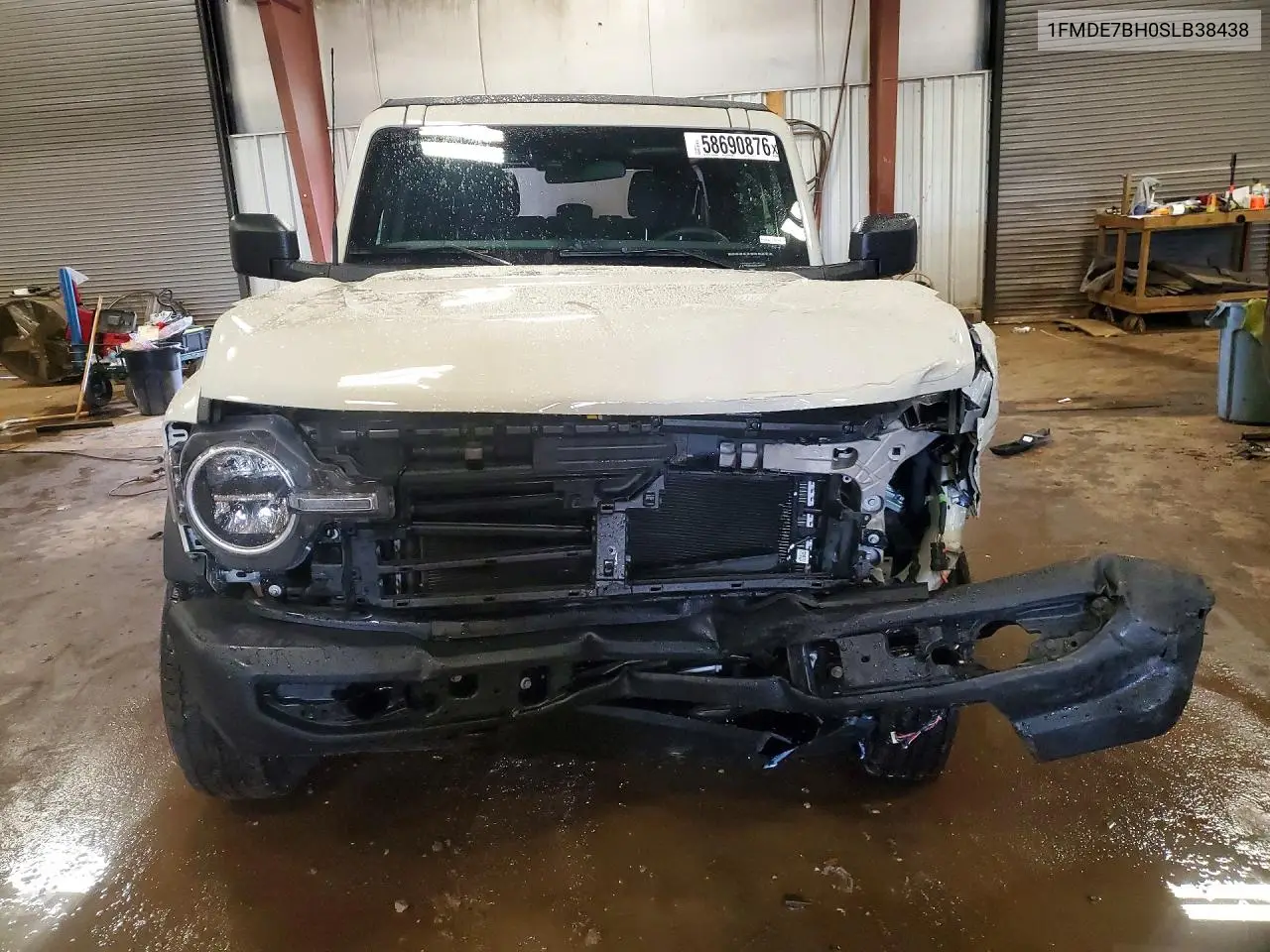 2025 Ford Bronco Big Bend VIN: 1FMDE7BH0SLB38438 Lot: 58690876