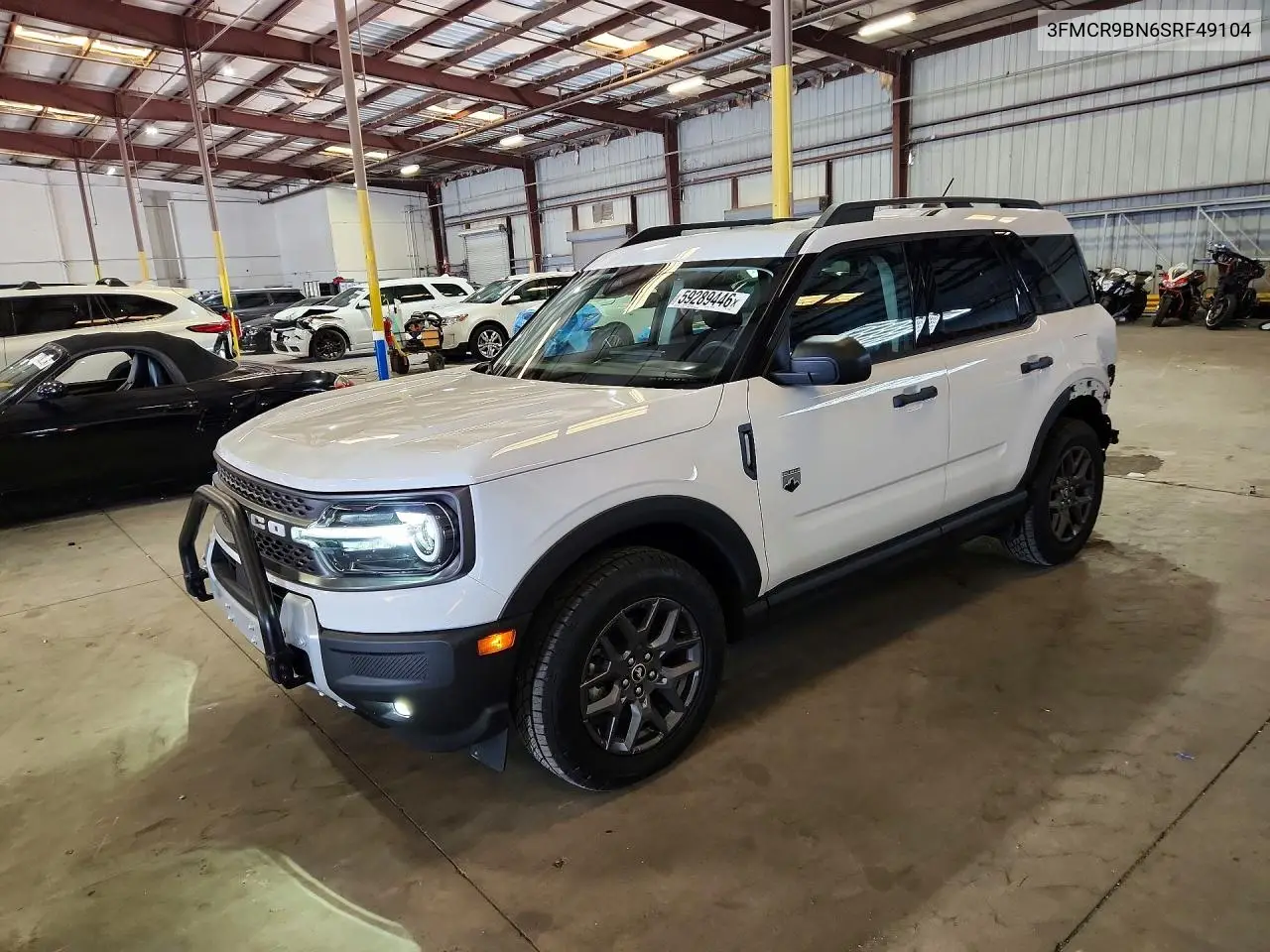 2025 Ford Bronco Sport Big Bend VIN: 3FMCR9BN6SRF49104 Lot: 59289446