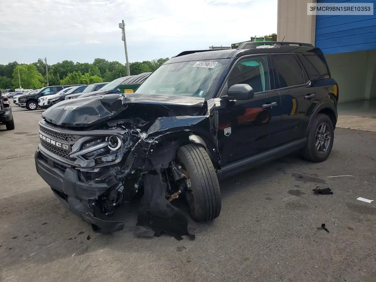 2025 Ford Bronco Sport Big Bend VIN: 3FMCR9BN1SRE10353 Lot: 59362786