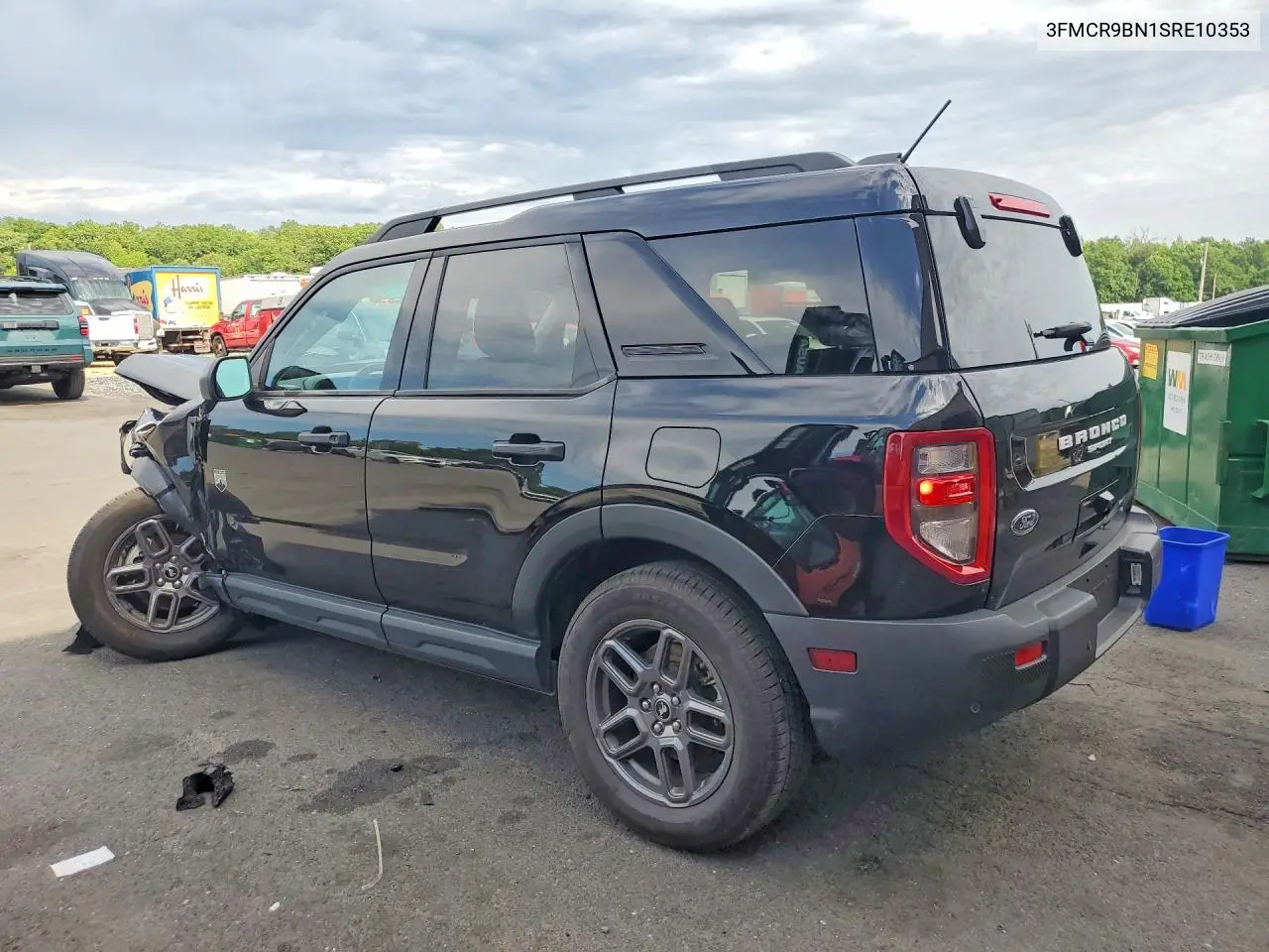 2025 Ford Bronco Sport Big Bend VIN: 3FMCR9BN1SRE10353 Lot: 59362786