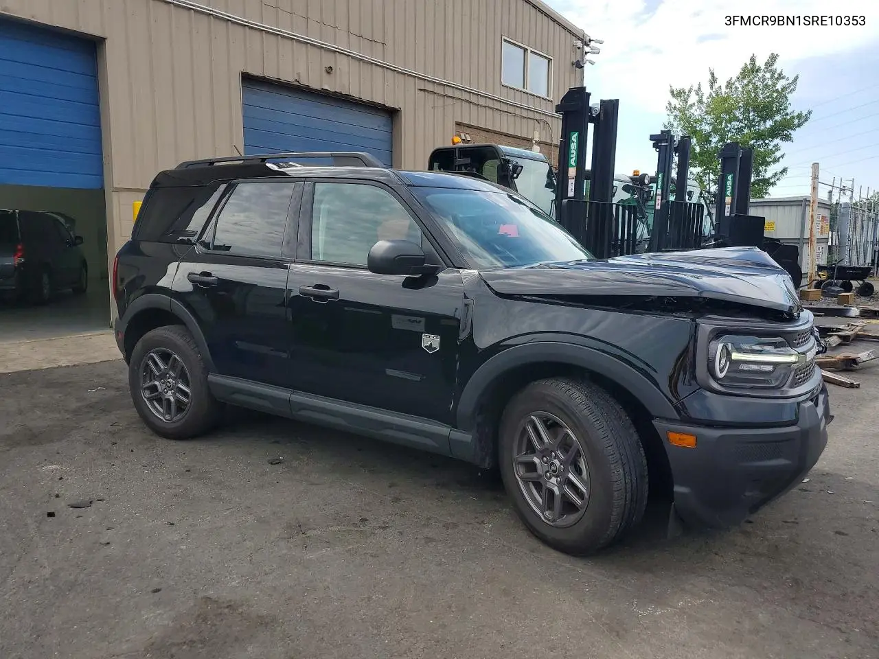 2025 Ford Bronco Sport Big Bend VIN: 3FMCR9BN1SRE10353 Lot: 59362786