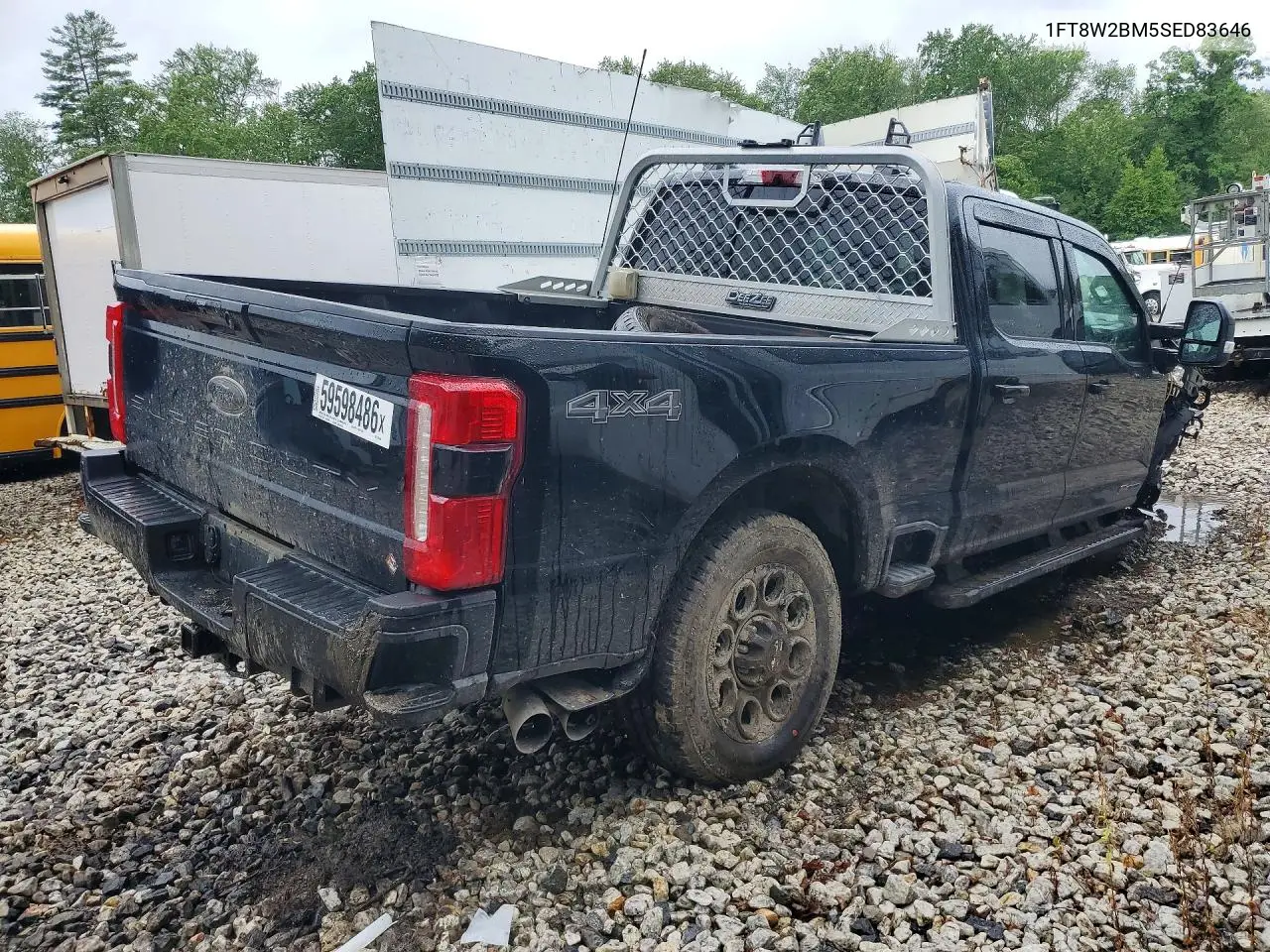2025 Ford F250 Super Duty VIN: 1FT8W2BM5SED83646 Lot: 59598486