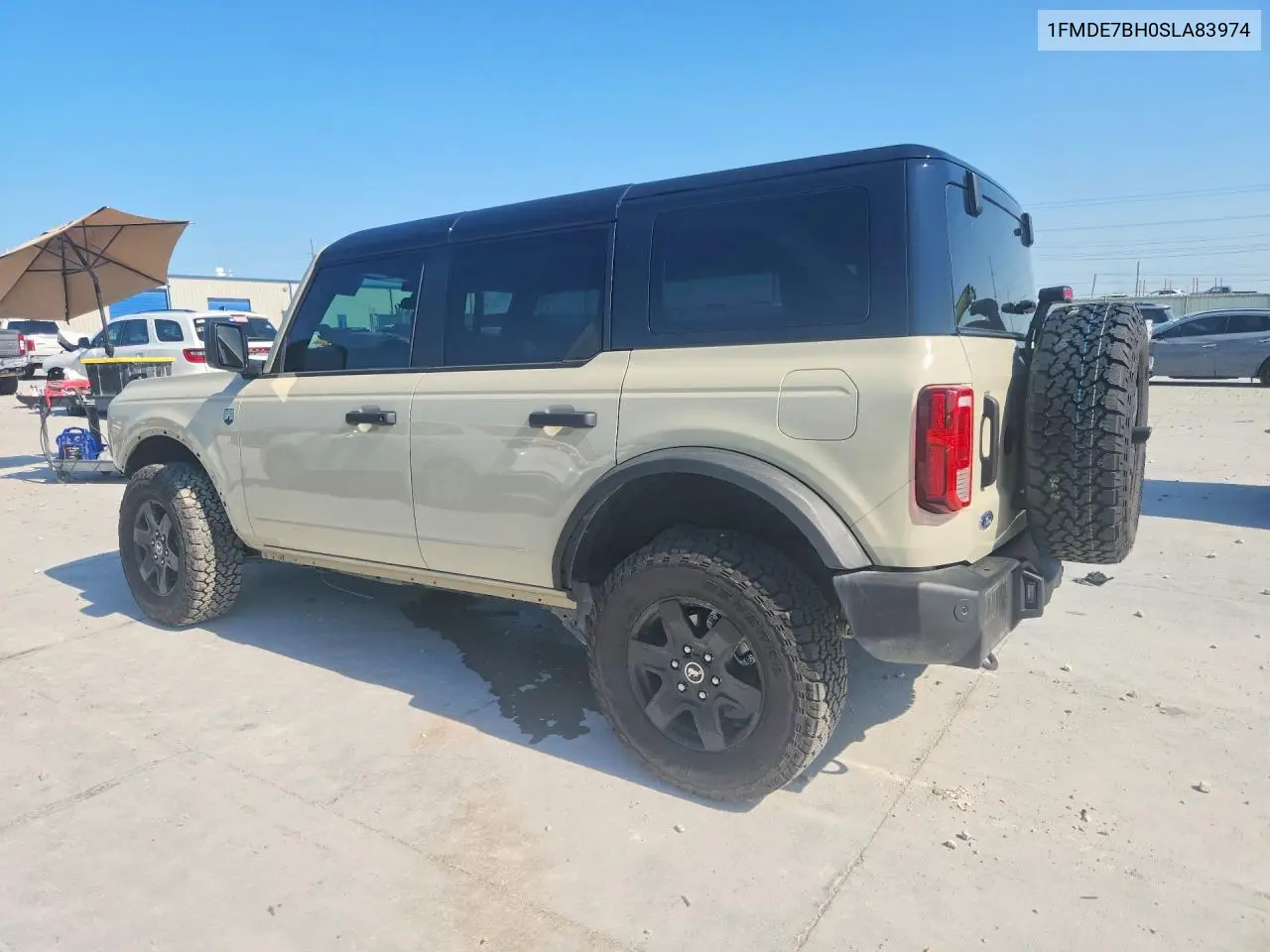 2025 Ford Bronco Big Bend VIN: 1FMDE7BH0SLA83974 Lot: 60079536