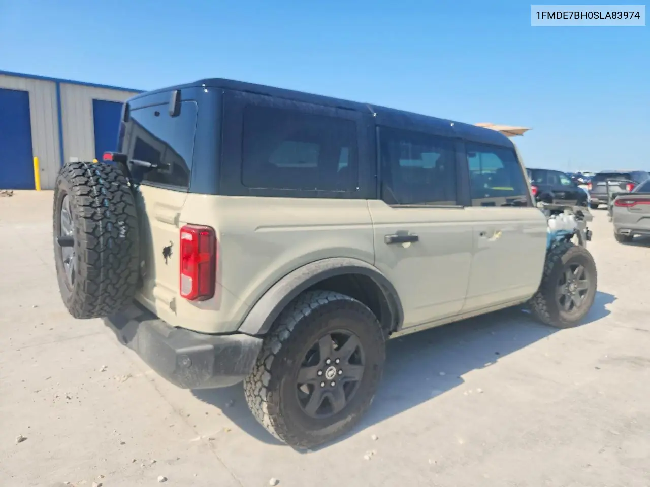 2025 Ford Bronco Big Bend VIN: 1FMDE7BH0SLA83974 Lot: 60079536