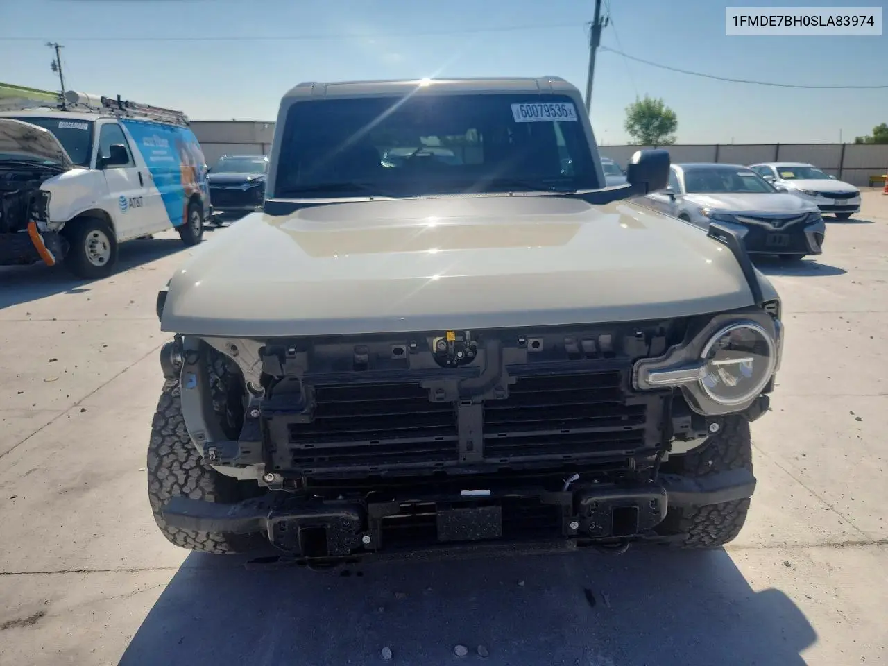 2025 Ford Bronco Big Bend VIN: 1FMDE7BH0SLA83974 Lot: 60079536