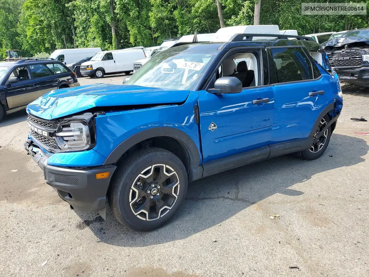 2026 Ford Bronco Sport Outer Banks VIN: 3FMCR9CN8TRE00614 Lot: 57954616