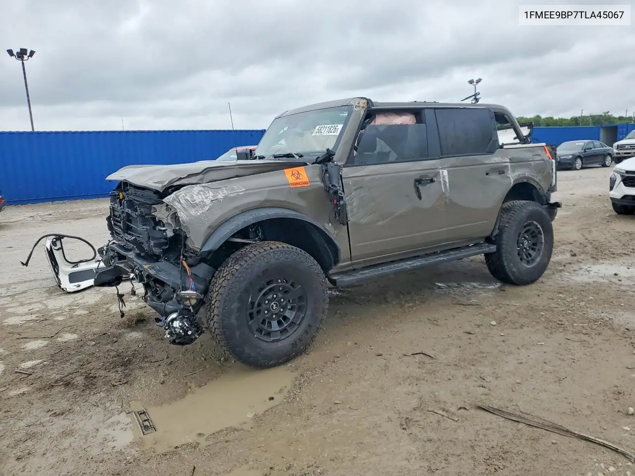 2026 Ford Bronco Badlands VIN: 1FMEE9BP7TLA45067 Lot: 58211826