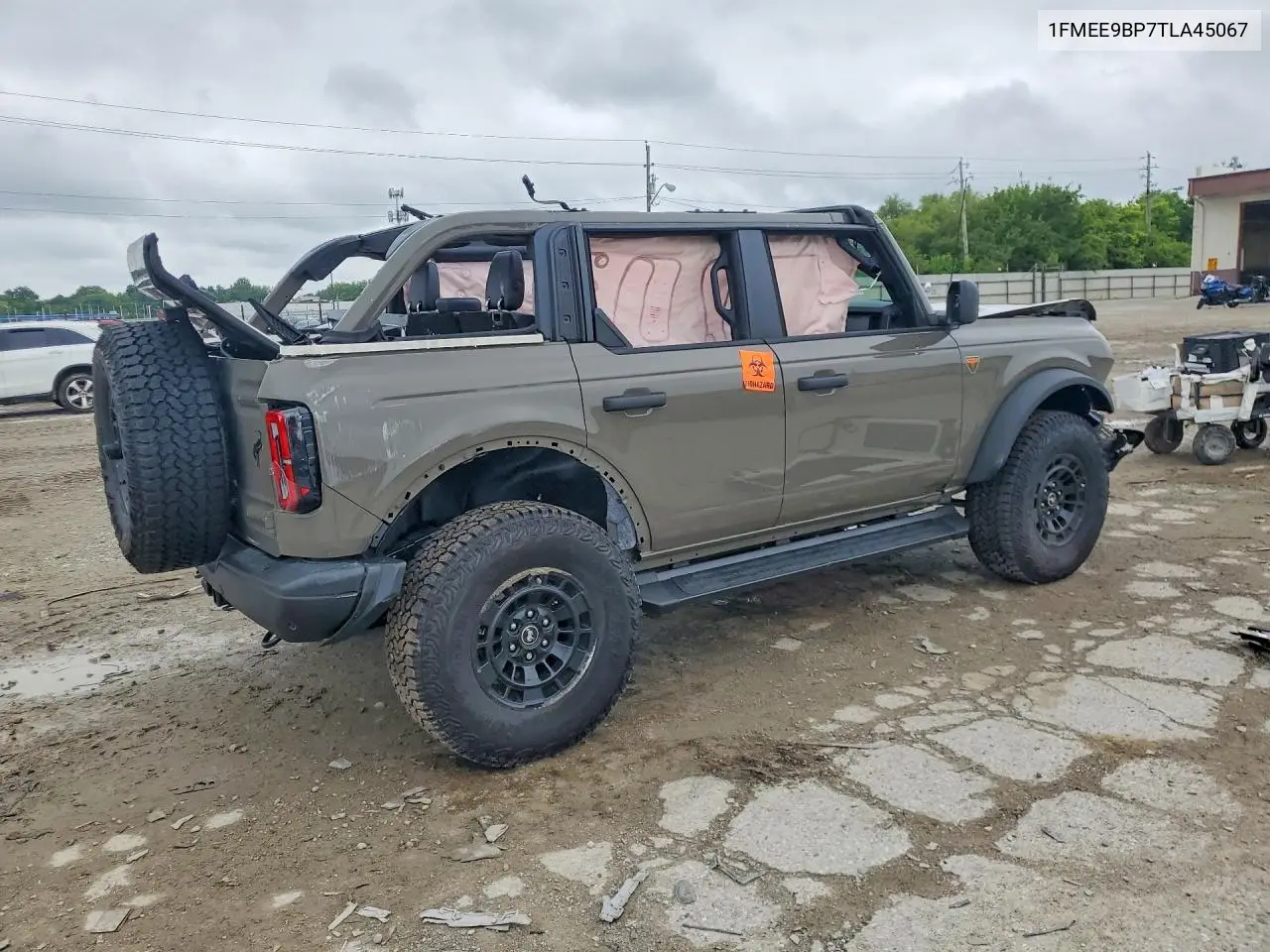 2026 Ford Bronco Badlands VIN: 1FMEE9BP7TLA45067 Lot: 58211826