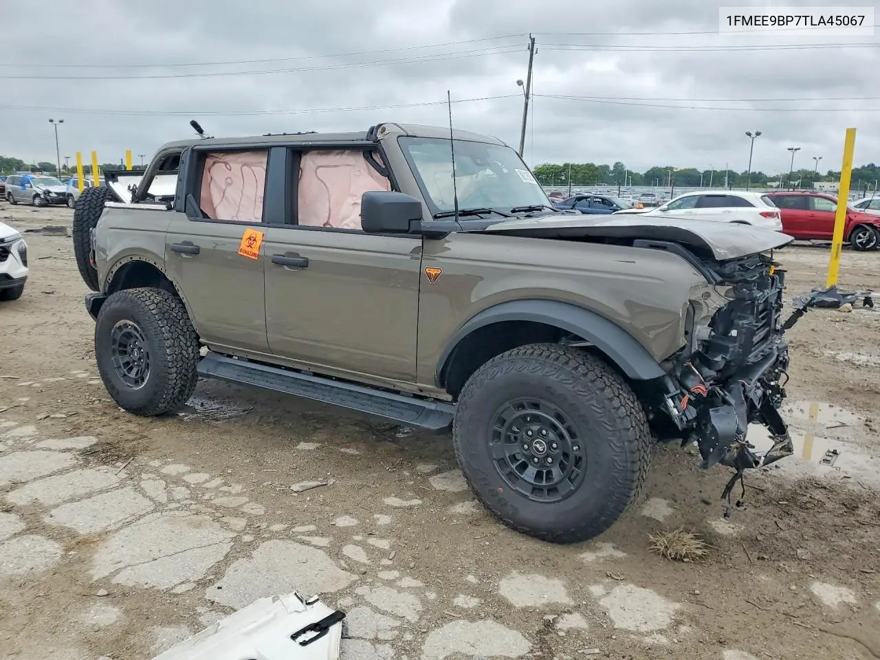 2026 Ford Bronco Badlands VIN: 1FMEE9BP7TLA45067 Lot: 58211826