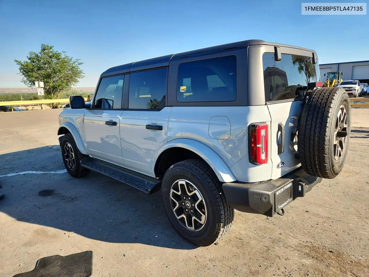 2026 Ford Bronco Outer Banks VIN: 1FMEE8BP5TLA47135 Lot: 85993385