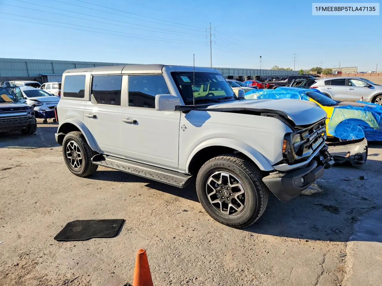 2026 Ford Bronco Outer Banks VIN: 1FMEE8BP5TLA47135 Lot: 85993385