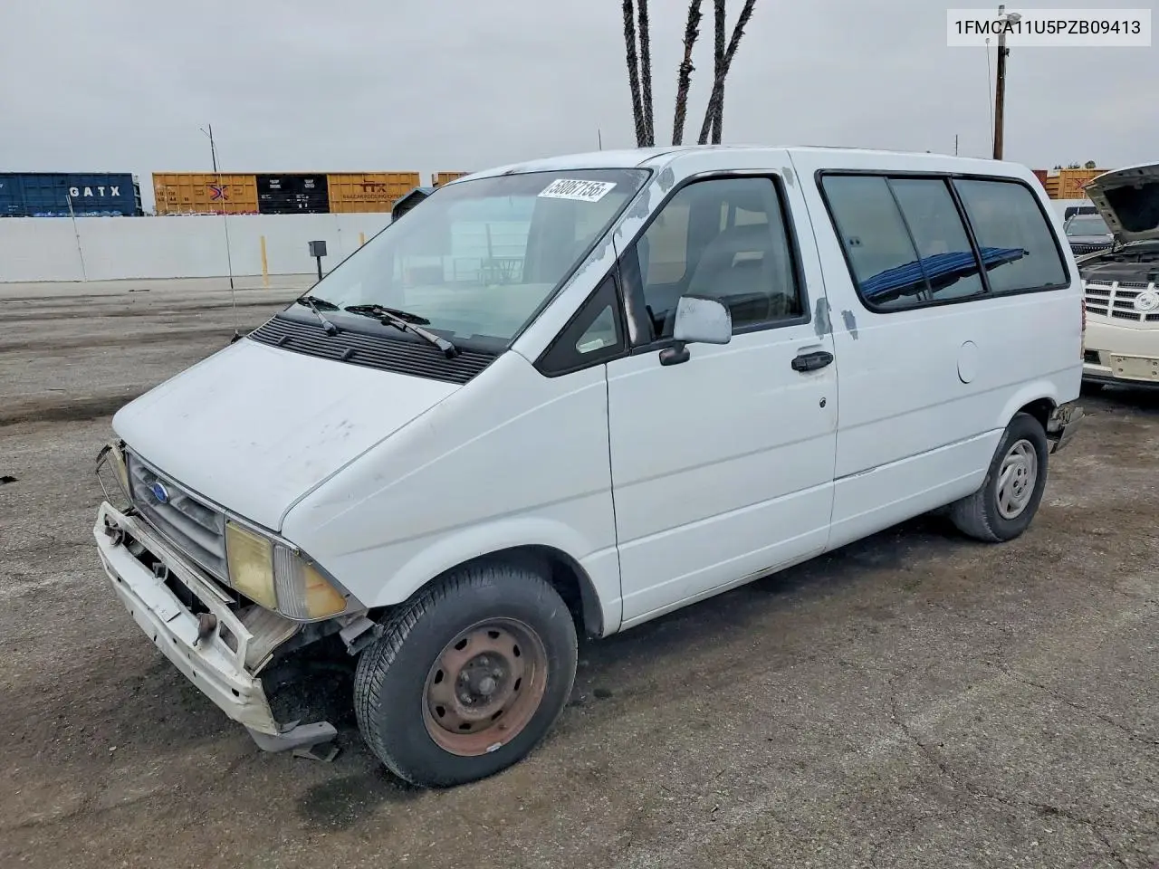 1993 Ford Aerostar VIN: 1FMCA11U5PZB09413 Lot: 58067156