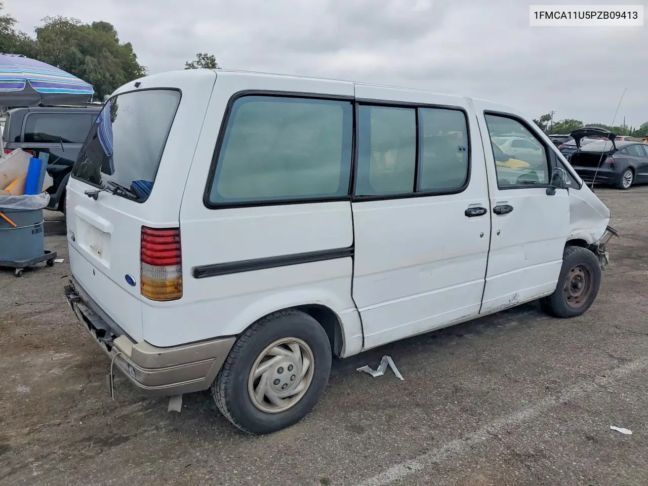 1993 Ford Aerostar VIN: 1FMCA11U5PZB09413 Lot: 58067156