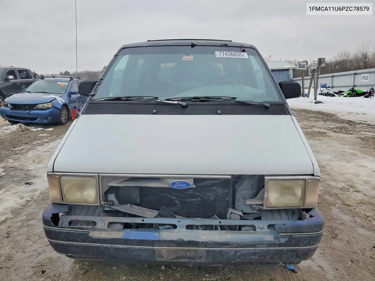 1993 Ford Aerostar VIN: 1FMCA11U6PZC78579 Lot: 77436835