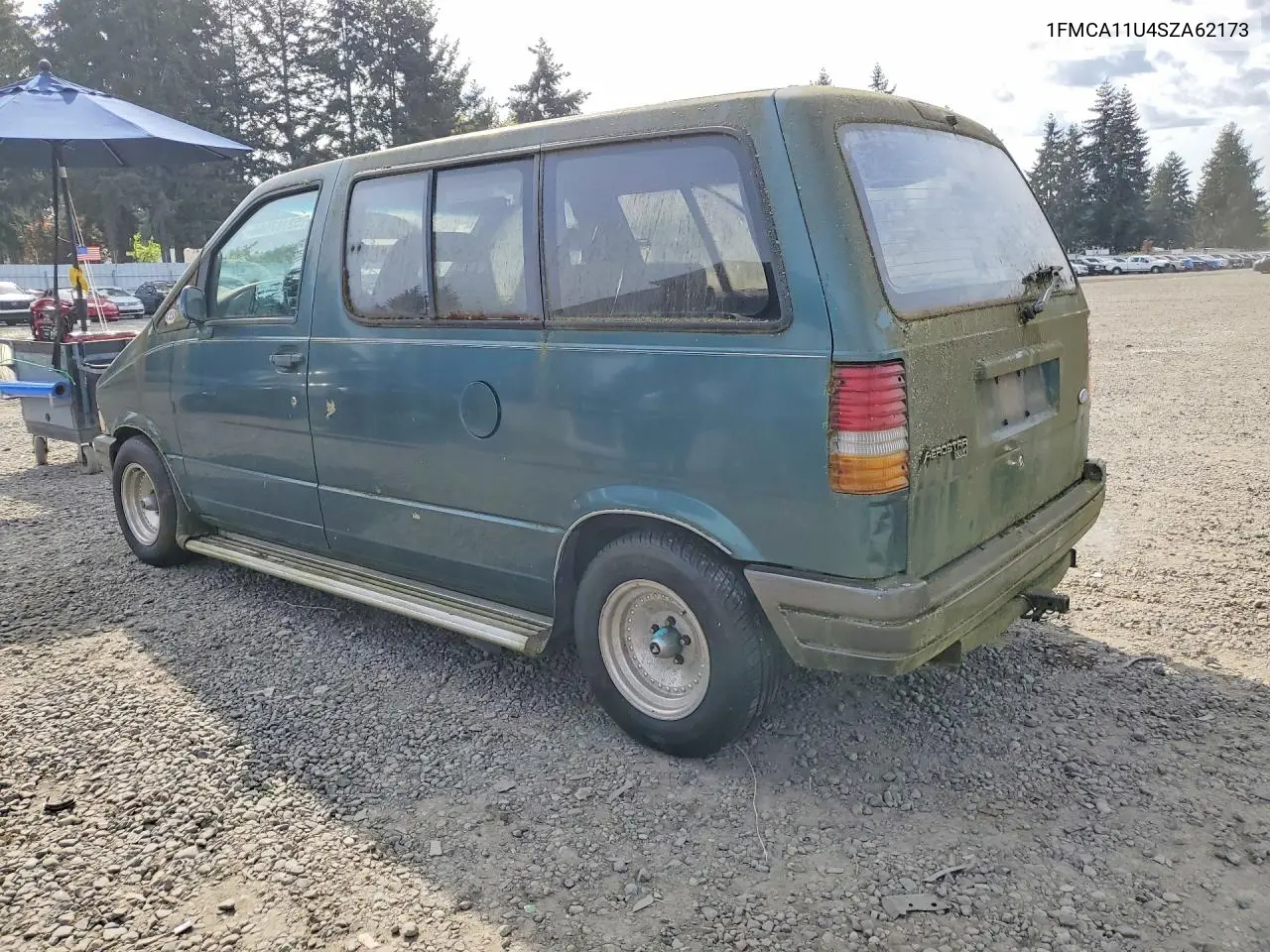 1995 Ford Aerostar VIN: 1FMCA11U4SZA62173 Lot: 52187066