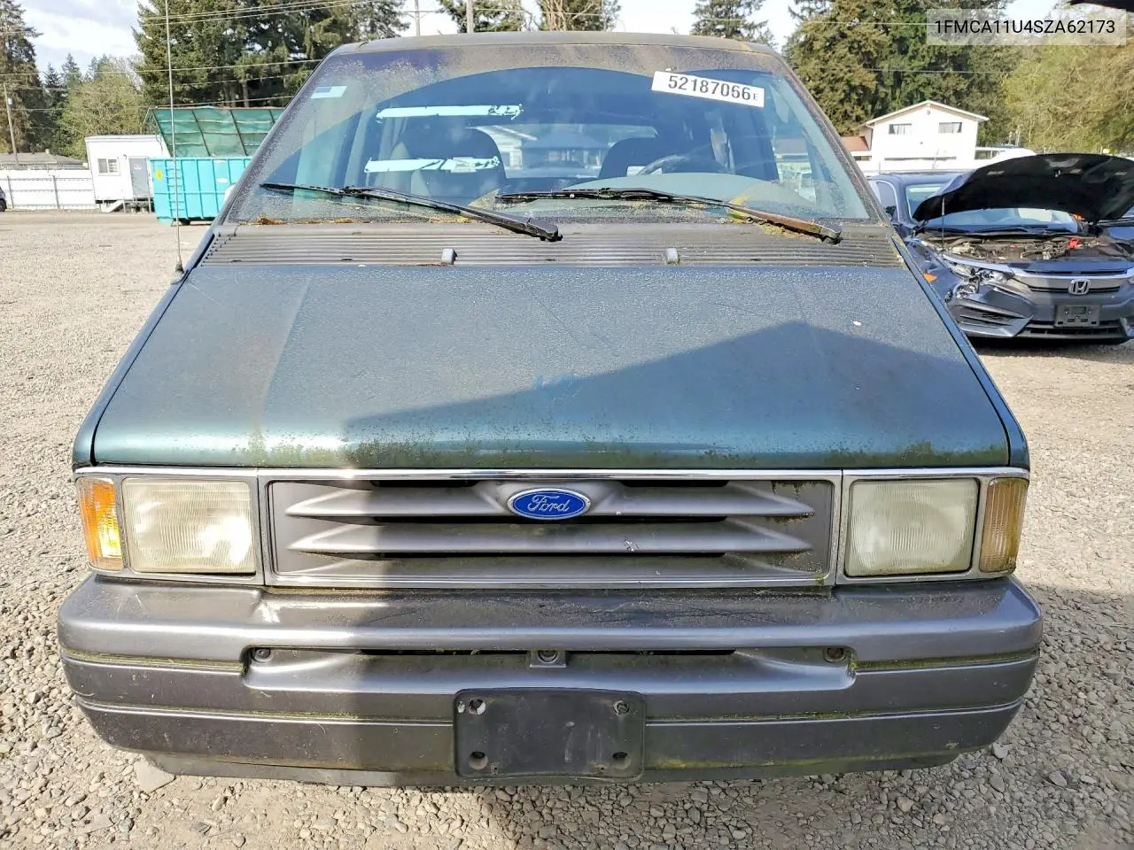 1995 Ford Aerostar VIN: 1FMCA11U4SZA62173 Lot: 52187066