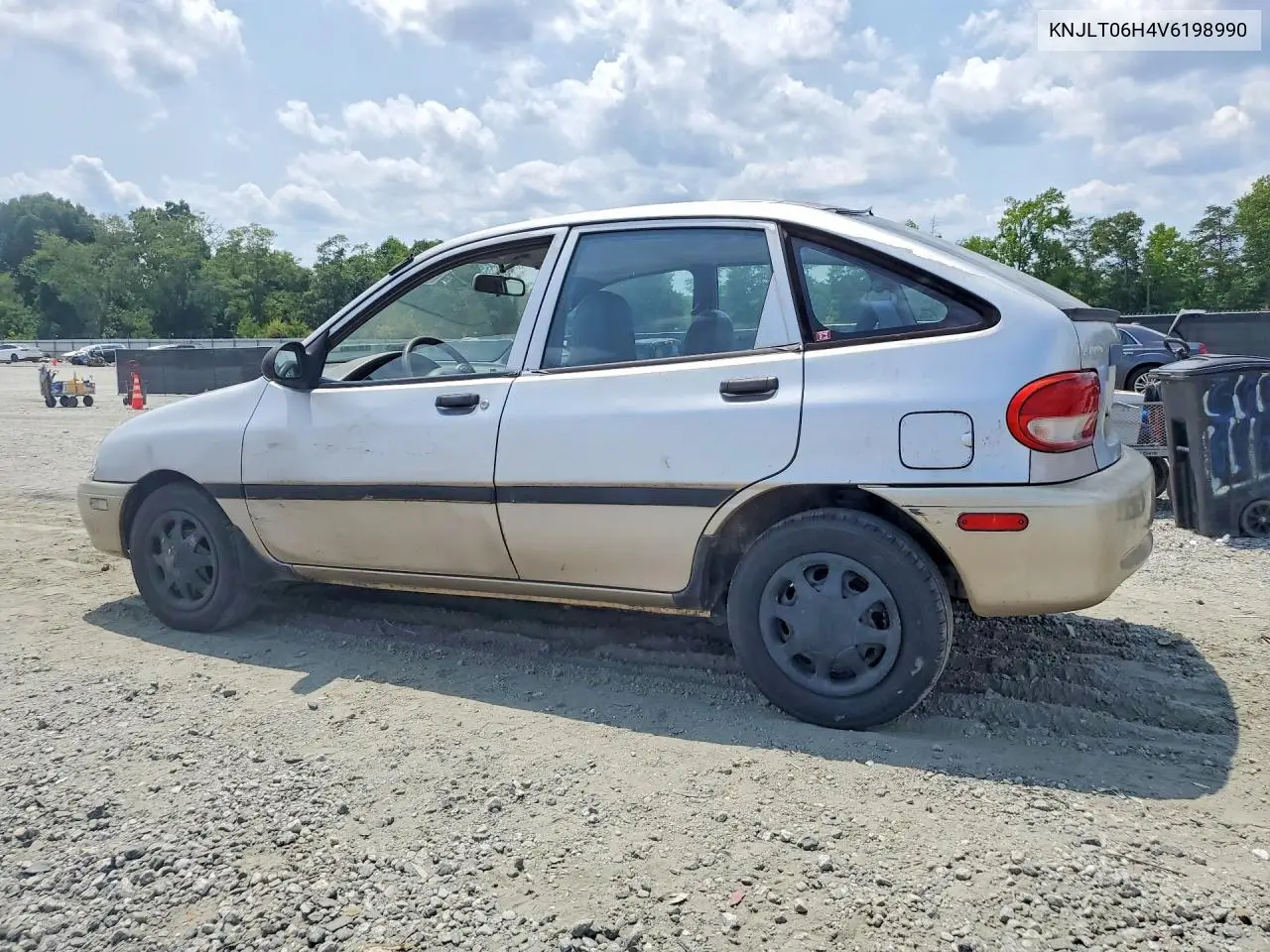 1997 Ford Aspire VIN: KNJLT06H4V6198990 Lot: 73345455